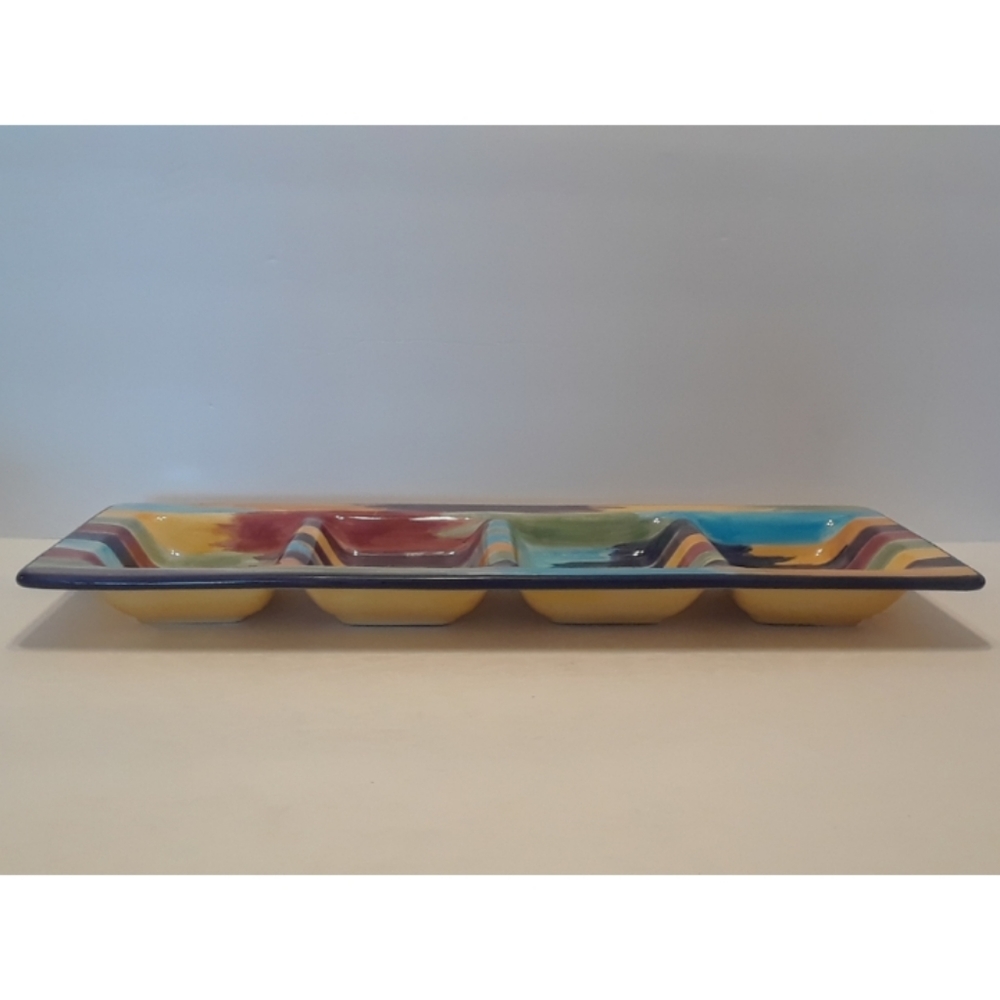 Tabletops Unlimited MADRID 4 Sections Tray - Picture 3 of 11